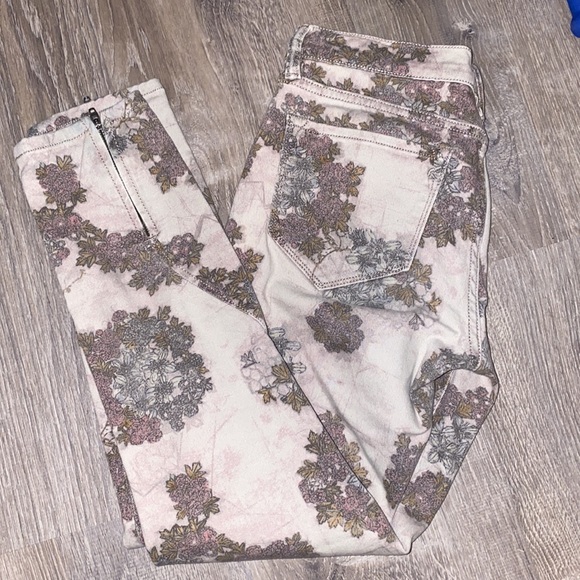 All Saints Brodie floral print jeans - Picture 4 of 9